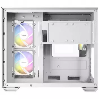 PC korpusas Antec CX600M Trio ARGB White Mini Tower