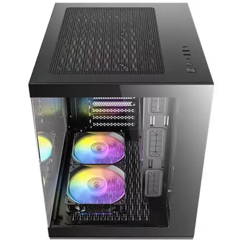 Korpusas Antec 0-761345-10217-9 Mini Tower Juodas