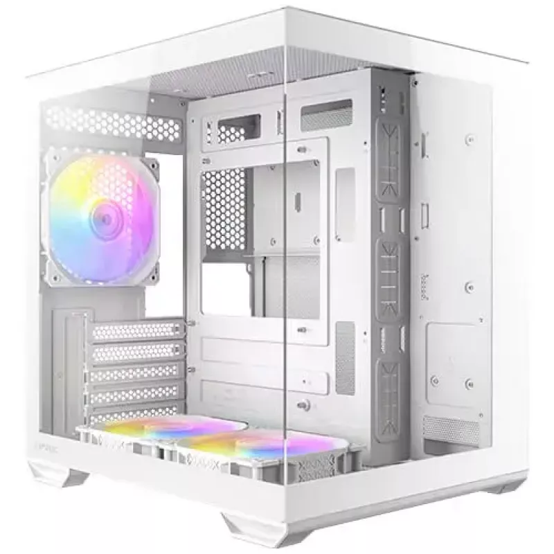 Korpusas Antec 0-761345-10218-6 Mini Tower Baltas
