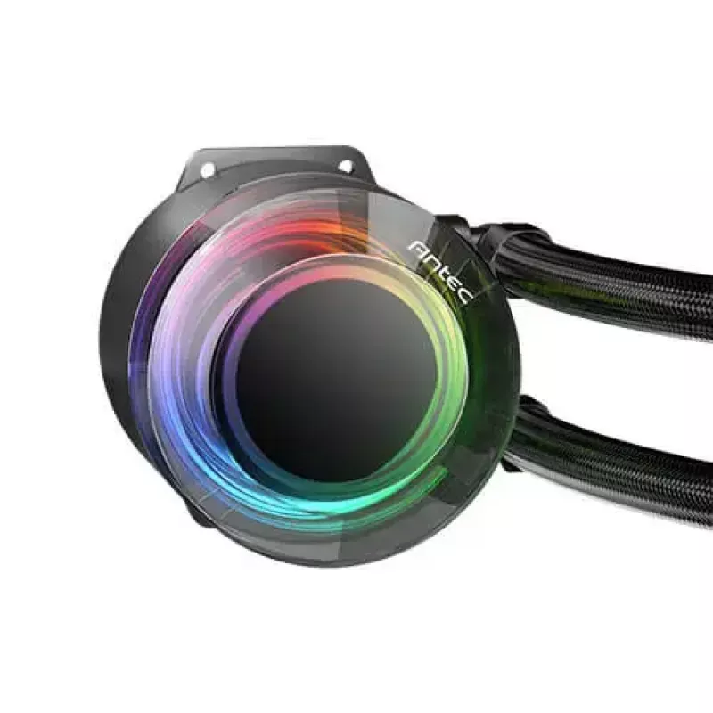 Skysčio aušinimo komplektas Antec Vortex Lum 360 ARGB 12 cm Juodas