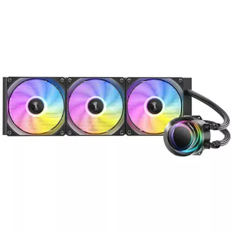 Skysčio aušinimo komplektas Antec Vortex Lum 360 ARGB 12 cm Juodas