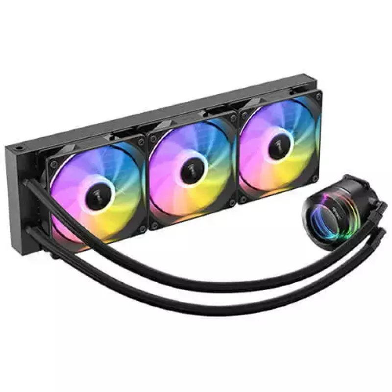 Skysčio aušinimo komplektas Antec Vortex Lum 360 ARGB 12 cm Juodas
