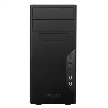 Korpusas Antec VSK3000B-U3/U2 Mini Tower Juodas