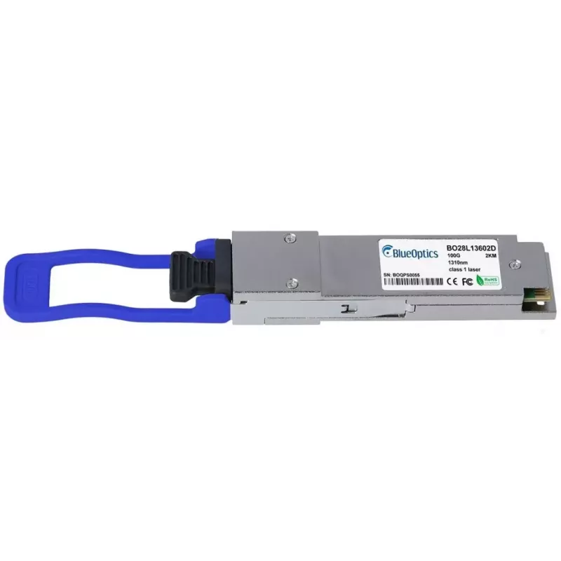 Skaidulinis optinis siųstuvas-imtuvas BlueOptics 1000669-BO QSFP28 2000 m