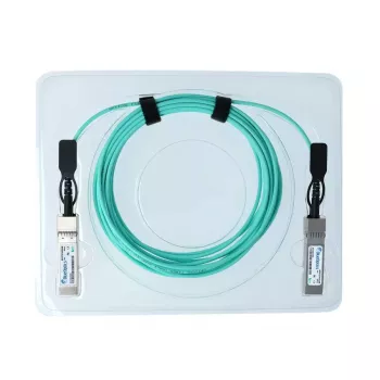 BlueOptics InfiniBand šviesolaidinis kabelis 10 m SFP28 Aqua