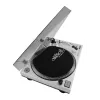 Pavarų diržo DJ patefonas Omnitronic BD-1350 Sidabrinis