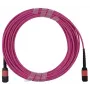 Skaidulinis optimis kabelis BlueOptics 106283-5401-BO MTP 4xLC OM4 1 m Rožinis