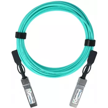 BlueOptics 10GB-F01-SFPP-BO 1 m SFP+ į SFP+ aktyvus optinis kabelis (AOC) 10 Gbit/s, oranžinis