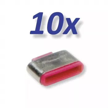 USB Type-C prievadų blokavimo raktų rinkinys ROLINE 11.02.8334 (10 vnt.)