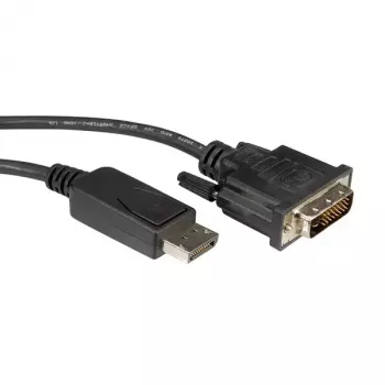 ROLINE DisplayPort–DVI (24+1) LSOH 5 m laidas