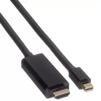 Mini DisplayPort laidas ROLINE Mini DP-UHDTV M/M 1 m