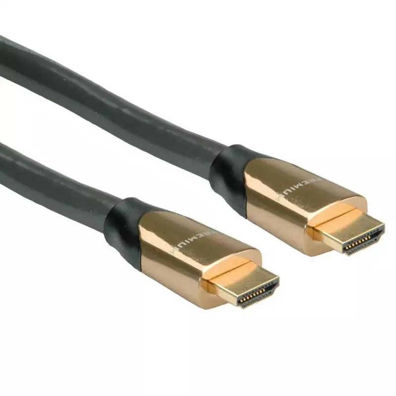HDMI laidas ROLINE 11.04.5806 9 m A tipo kištukas – kištukas juodas