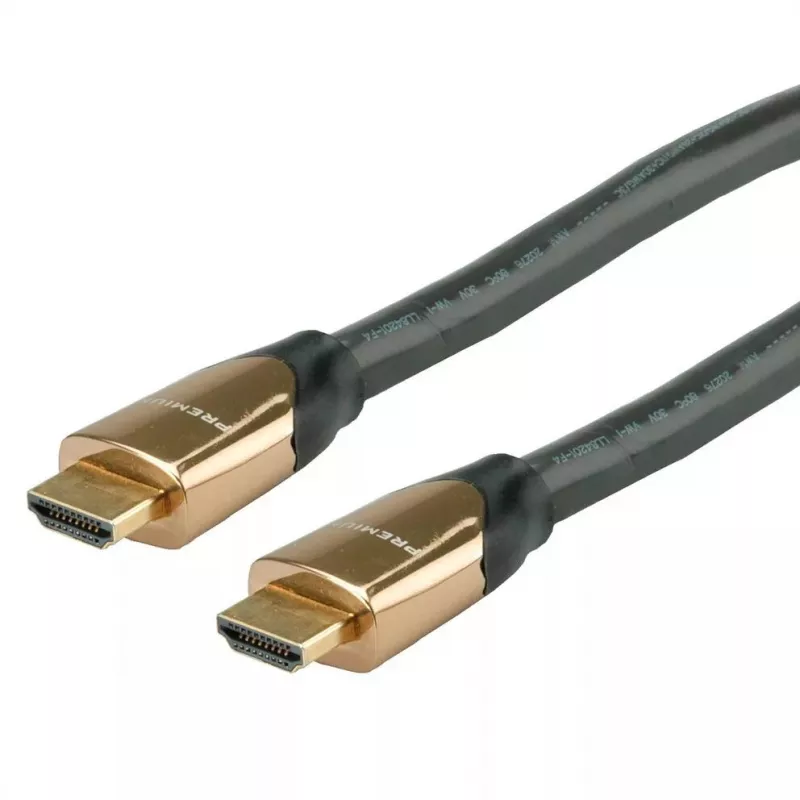 HDMI laidas ROLINE 11.04.5806 9 m A tipo kištukas – kištukas juodas
