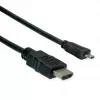 HDMI laidas ROLINE 11445581 2 m HDMI A tipas (standartinis) kištukas – HDMI D tipas (mikro) kištukas juodas
