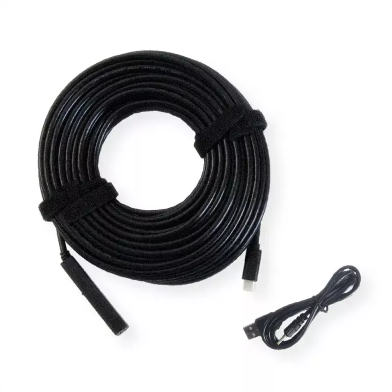 Aktyvus USB 2.0 ilginimo kabelis VALUE 12.99.1114 (USB A lizdas – USB C kištukas, 20 m, juodas)