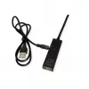 Aktyvus USB 2.0 ilginimo kabelis VALUE 12.99.1114 (USB A lizdas – USB C kištukas, 20 m, juodas)