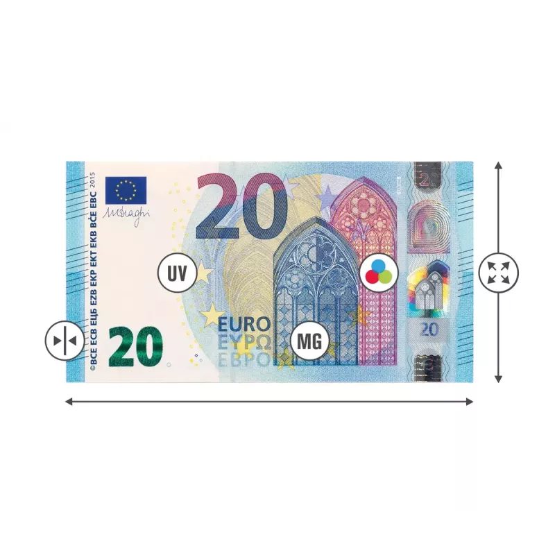 Banknotų skaičiavimo mašina Safescan 2265 G2 balta AC 220-240 V LCD