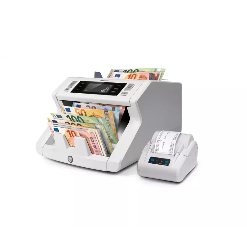 Banknotų skaičiavimo mašina Safescan 2265 G2 balta AC 220-240 V LCD