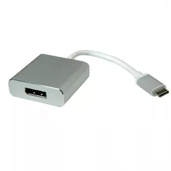 Vaizdo kabelio adapteris ROLINE 12.03.3220 USB Type-C į DisplayPort 0,1 m