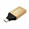 ROLINE 12.03.3231 adapteris iš USB-C į HDMI, juodos ir auksinės spalvos