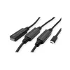 ROLINE USB aktyvus ilginimo laidas 12.04.1068 USB 3.2 Gen 1 20 m USB C USB A juodas