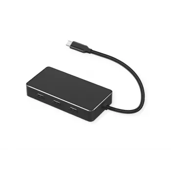 VAIZDO KABELIO ADAPTERIS VALUE 12.99.1031 0.19 m USB Type-C 3 x HDMI Juoda