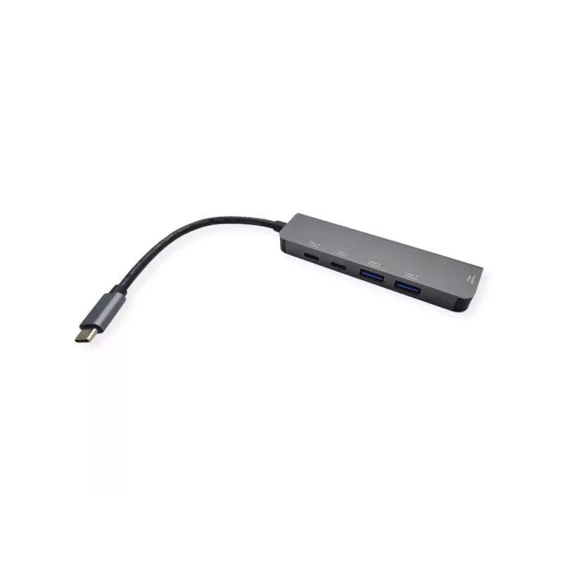 VALUE 12.99.1137 Laptop Dock, laidinis USB 3.2 Gen 1 Type-C, juodai pilkas