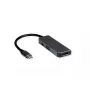 VALUE 12.99.1141 USB 3.2 Gen 1 Type-C dokas nešiojamam kompiuteriui, juodas, 3840x2160 60Hz