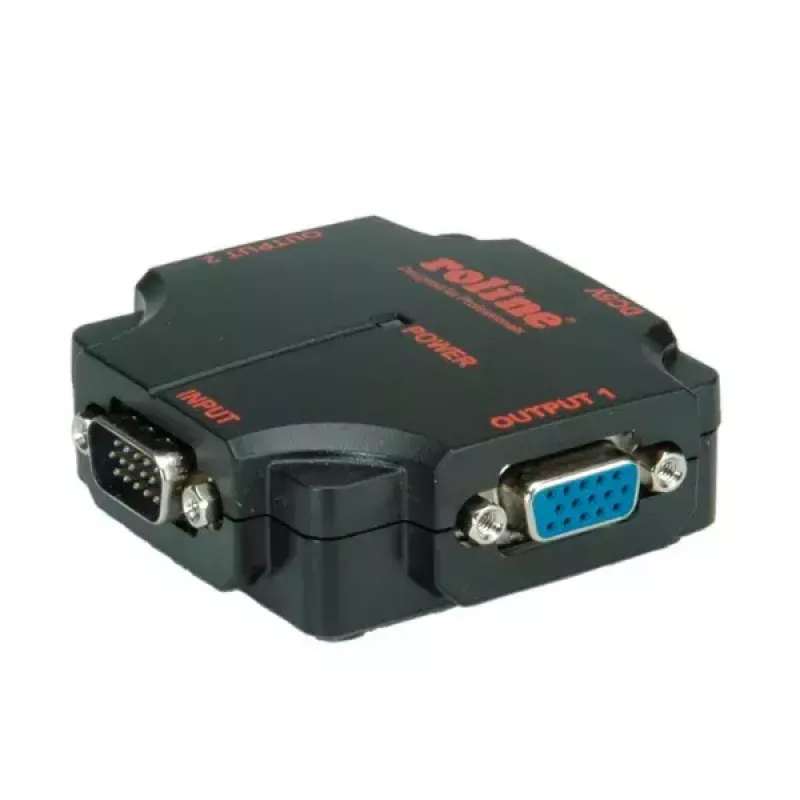 VGA vaizdo skirstytuvas ROLINE 450 MHz 2 kanalų