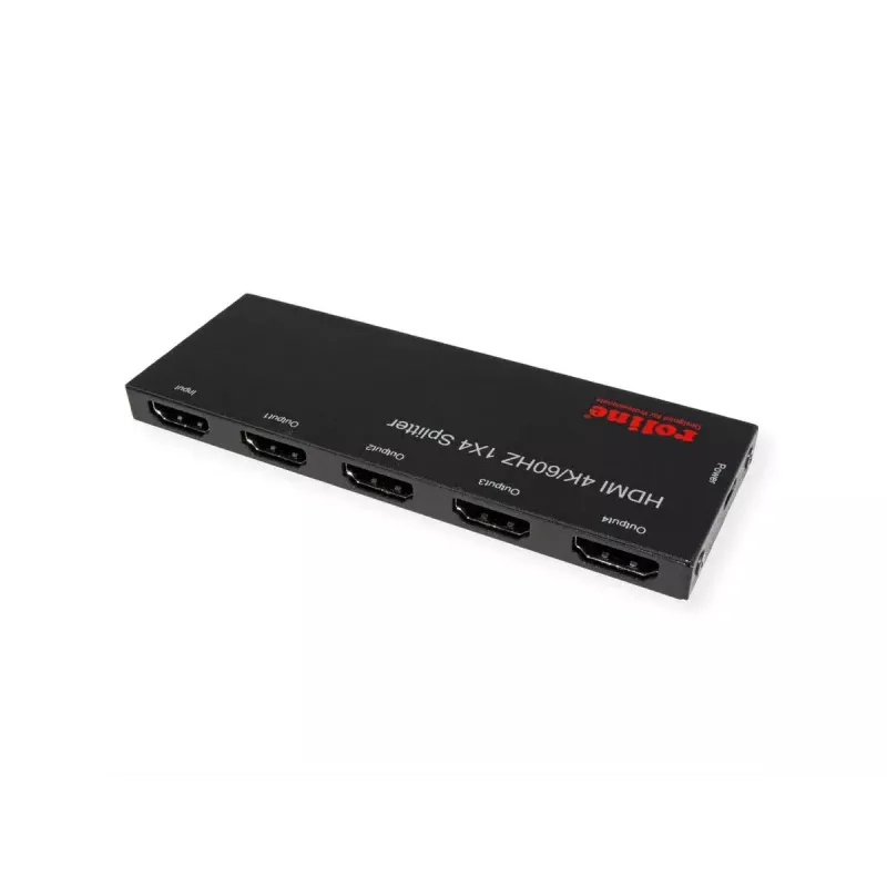 HDMI skirstytuvas ROLINE 14.01.3557 4x HDMI 3840x2160 60Hz