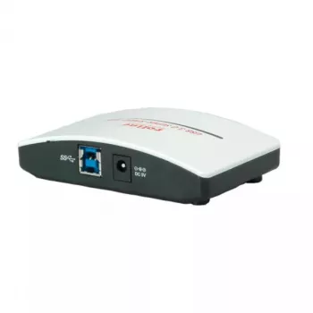 USB šakotuvas ROLINE juodas/baltas 4 prievadai su maitinimo adapteriu