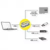 ROLINE 14.02.5059 USB 3.2 Gen 1 Type-C juodas nešiojamojo kompiuterio dokas