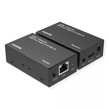 VALUE 14.99.3569 AV ilgintuvas (siųstuvas ir imtuvas) – HDMI per Cat6, iki 1920×1200, 5V/1A
