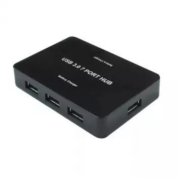 USB 3.0 mazgas VALUE 7 prievadų su maitinimo bloku