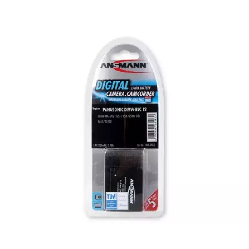 Baterija vaizdo kamerai Ansmann 1400-0056 Ličio jonų 1000 mAh