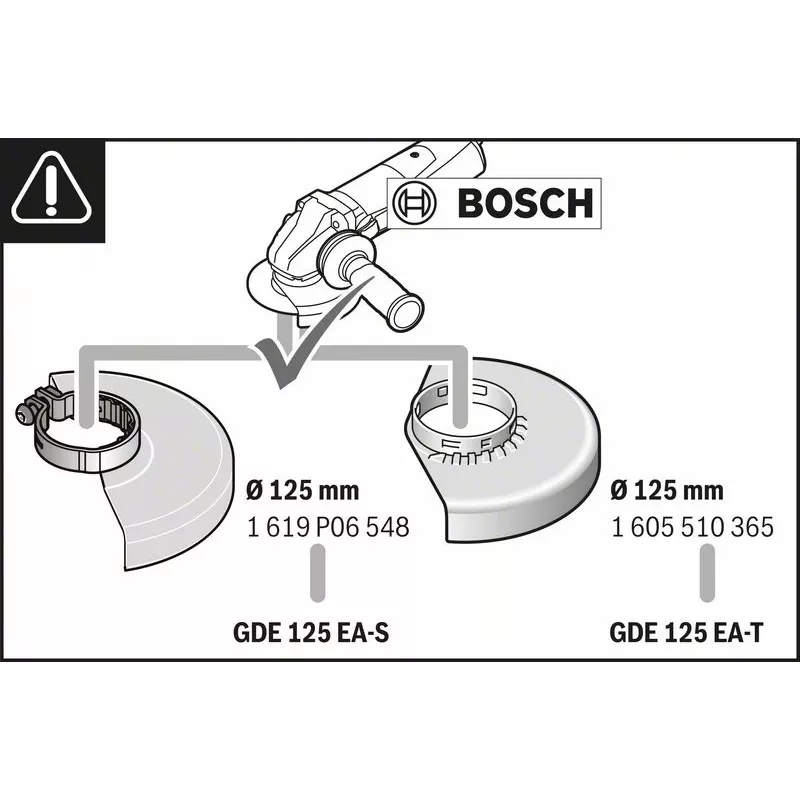 Dulkių ištraukimo gaubtas Bosch GDE 125 EA-T Professional