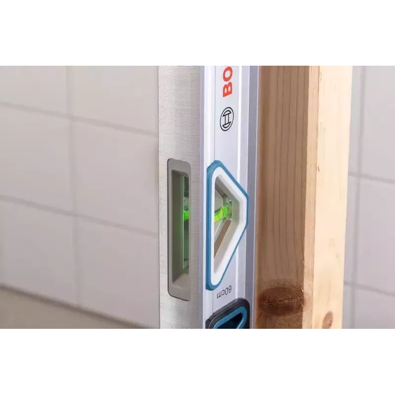 Bosch 1 600 A01 6BP gulsčiukas 0.6 m, nerūdijantis plienas, juoda, mėlyna