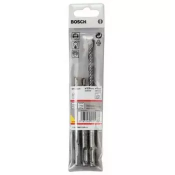 Gręžtų rinkinys Bosch 1 617 000 118 3 vnt SDS Plus 5,0 mm 6,0 mm 8,0 mm