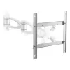 VESA adapteris ROLINE 100x100-100x200/200x200 kintamas sidabrinis