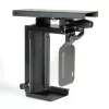 ROLINE Mini PC Holder – po stalu montuojamas laikiklis su ištraukiamu mechanizmu ir sukimo funkcija, juodas