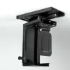 ROLINE Mini PC Holder – po stalu montuojamas laikiklis su ištraukiamu mechanizmu ir sukimo funkcija, juodas
