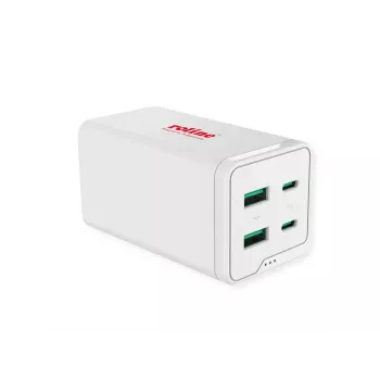 Mobiliojo įrenginio įkroviklis ROLINE 19.11.1056 Universal AC Greitasis Įkrovimas 2 USB Type-C