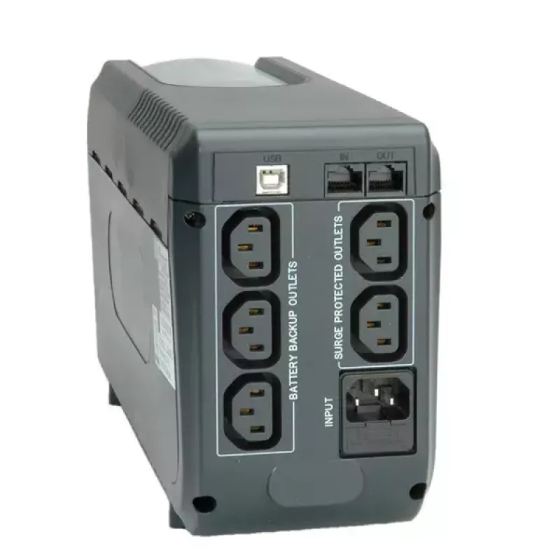 UPS ROLINE DesignSecure 825 linijinis interaktyvus 0,825 kVA 495 W 5x C13