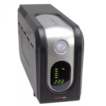 UPS ROLINE DesignSecure 825 linijinis interaktyvus 0,825 kVA 495 W 5x C13
