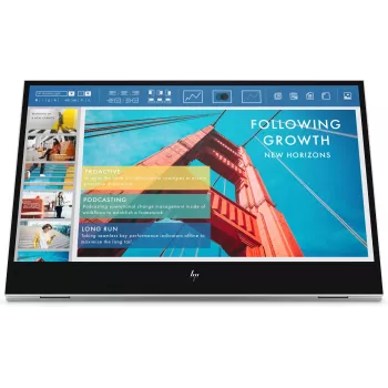 HP E-Series E14 G4 nešiojamas monitorius 35,6 cm (14 colių) 1920 x 1080 pikselių Full HD LED baltas