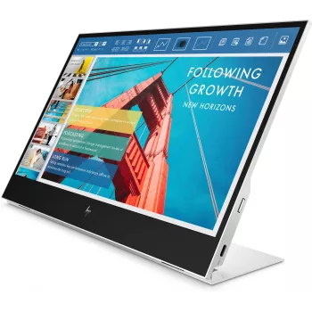 HP E-Series E14 G4 nešiojamas monitorius 35,6 cm (14 colių) 1920 x 1080 pikselių Full HD LED baltas