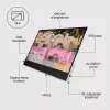 HP E-Series E14 G4 nešiojamas monitorius 35,6 cm (14 colių) 1920 x 1080 pikselių Full HD LED baltas