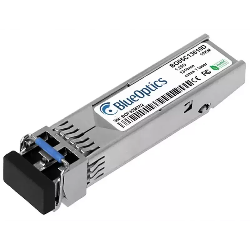 BlueOptics 1G-SFP-LX-OM-BO tinklo siųstuvas-imtuvas SFP modulis, vienmodis, 10 km