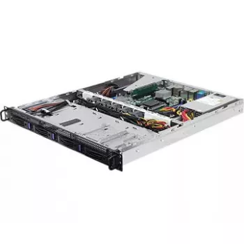 ASRock 1U4LW-B650/2L2T serverinis korpusas 1U stelažui, juodas