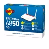 FRITZ!Box 6850 5G belaidis maršrutizatorius Gigabit Ethernet dviejų juostų (2,4 GHz / 5 GHz) baltas